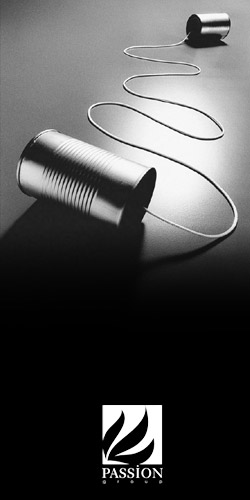 Tins cans representing communication