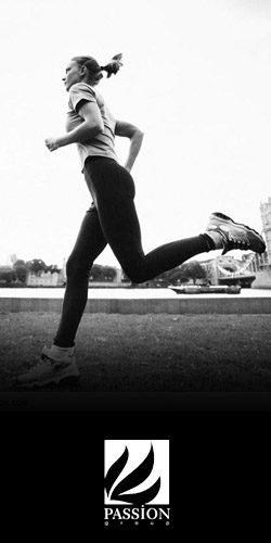 Woman running